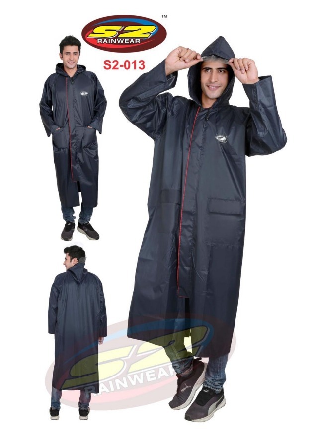 Pu Long Rain Coat - Color: Assorted