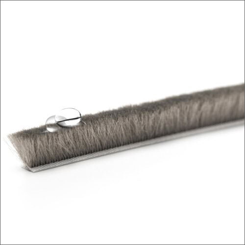 Silicon Wool Pile - Polypropylene Fiber with Silicone Oil Treatment | Grey/Black/White/Brown Sealing Strips for Windows and Doors