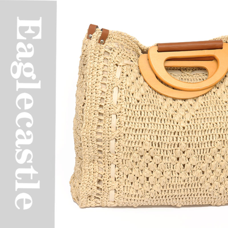 Negotiate Women's Fashionable Straw Woven Tote Bag (cx22424) at