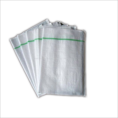 HDPE Woven Laminated Bag - White, Customized Size, Patch Handles, Load Capacity 30 Kilograms | Lightweight, Durable, Smooth Texture