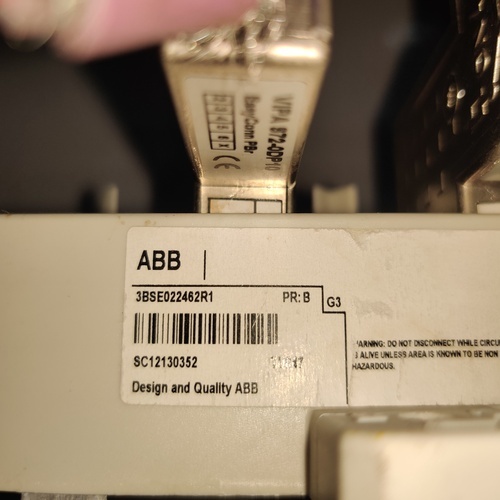 Abb 3bse022462r1 Termination Base Unit Plc Module