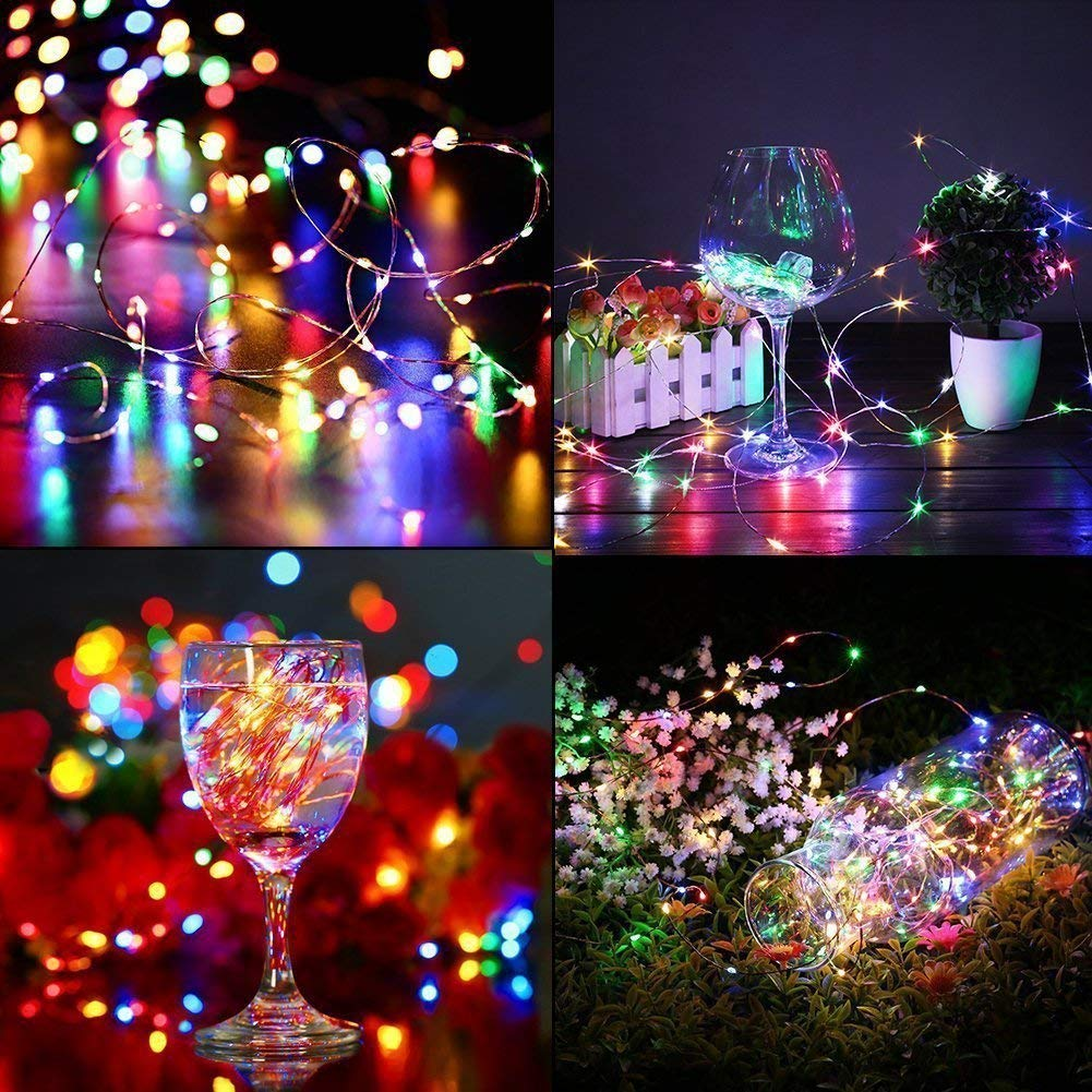 Copper String Decorative Multi Color Light Application: Commercial