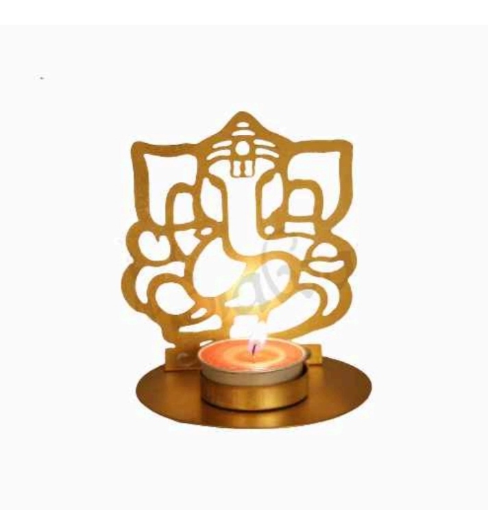 Candle Holders - Iron Material, 6.75 X 3.5 Inch Dimensions | Classical And Modern Style For Indoor And Outdoor Use