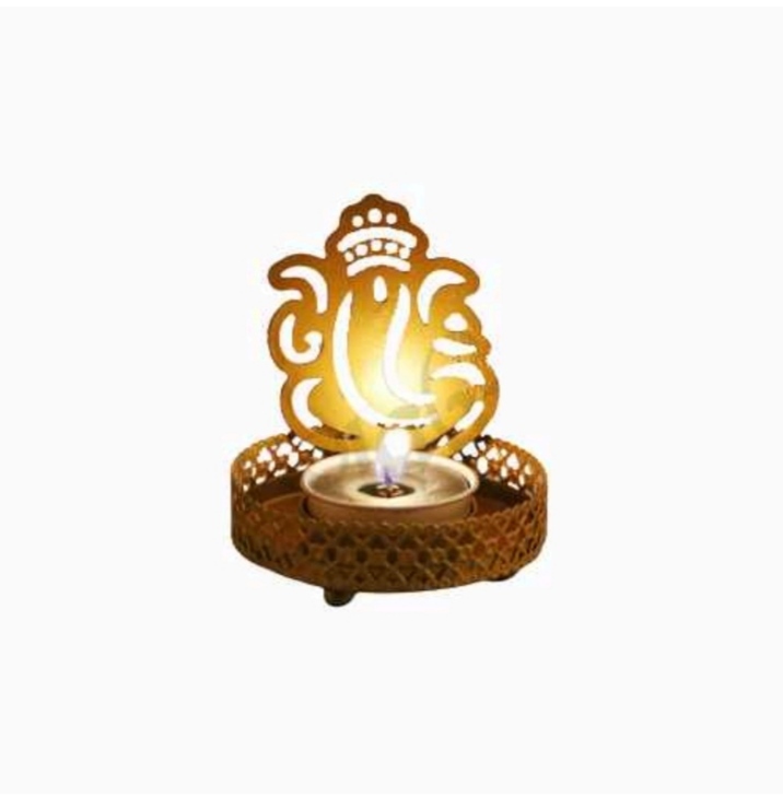 Candle Holders - Iron Material, 6.75 X 3.5 Inch Dimensions | Classical And Modern Style For Indoor And Outdoor Use