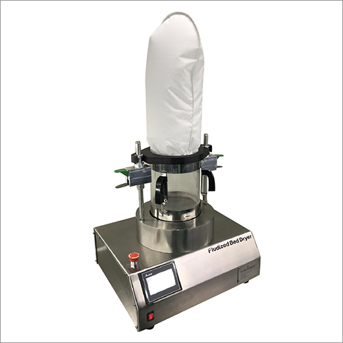 Fluid Bed Dryer - 460x5660x1100 mm | Stainless Steel, 220-240V, Silver, Approx 25 kg