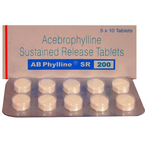Acebrophylline Capsules - 1-10 Boxes, Anti-Viral Relief for Asthma and COPD Symptoms