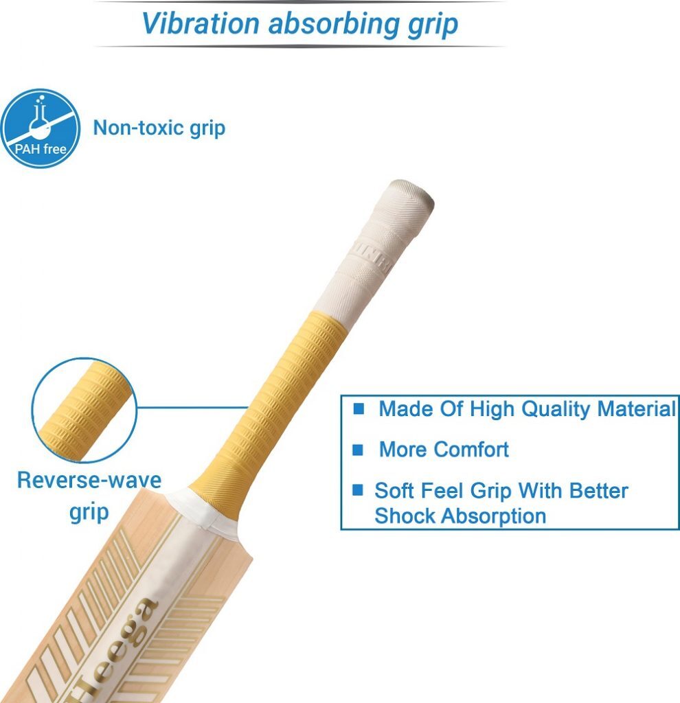 Wood Heega White Edition English Willow Cricket Bat