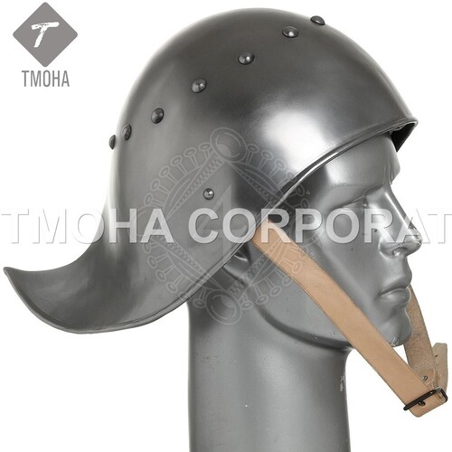 आयरन मध्यकालीन आर्मर हेलमेट हेलमेट नाइट हेलमेट क्रूसेडर हेलमेट प्राचीन हेलमेट आर्चर हेल्म सेलेस्टा 15th Cen Ah0352