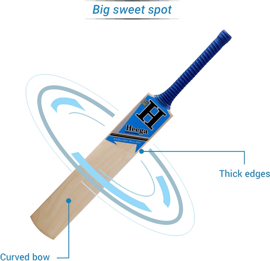 Wood Heega I Hate Losing Cricket Bat