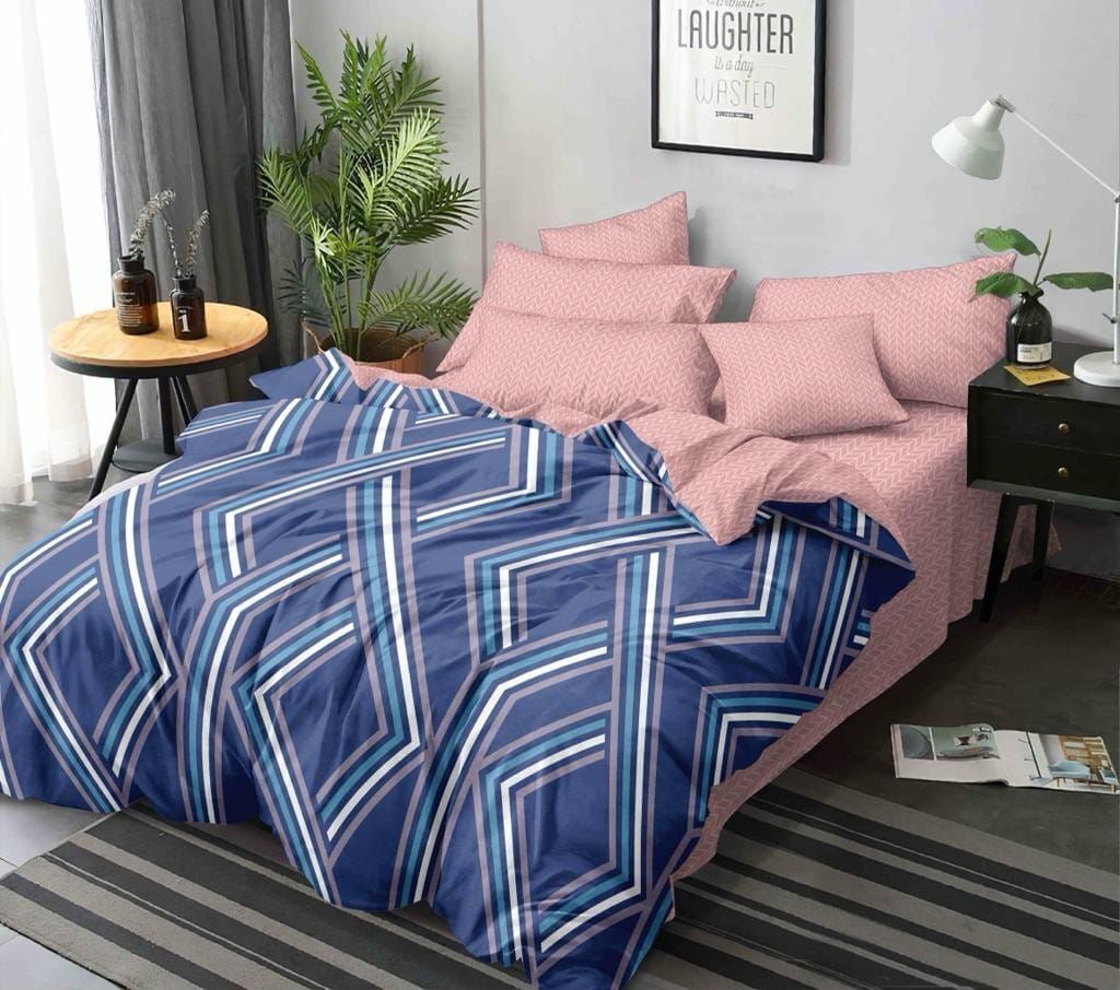 Texas Bedsheet - Microfiber, 90 X 100 Inches, Yellow Striped | Includes 1 Bedsheet And 2 Pillow Covers, Ideal For Home And Hotel Use