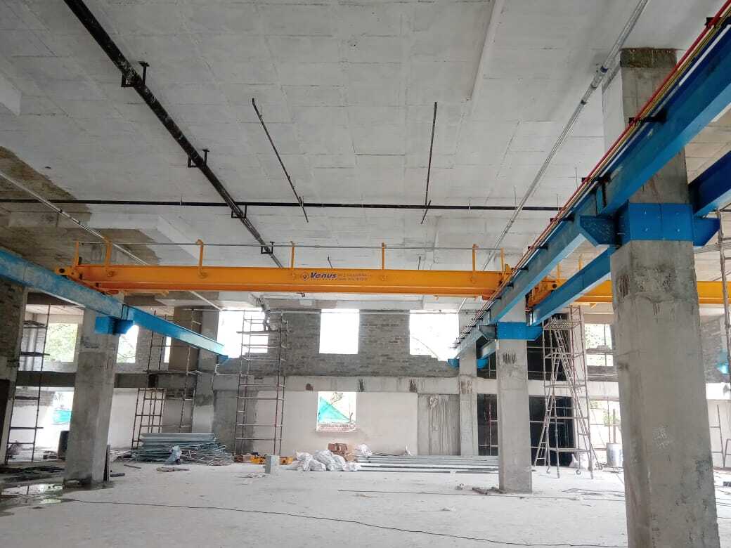 Double Girder I Beam Type Overhead Crane - Color: Golden Yellow Or Handpicked Color