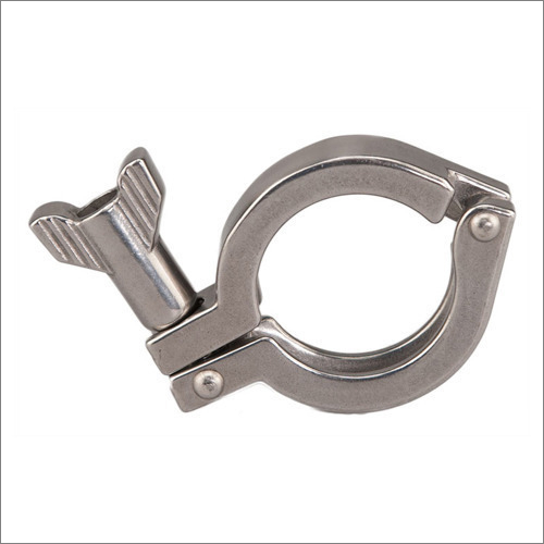 TC Clamp - Stainless Steel, Variable Diameter | Polished Finish, Secure Grip, Easy Use, Durable Design, Corrosion Resistant, Reliable Sealing, Versatile Clamp, Max Pressure, -20 to 200°C