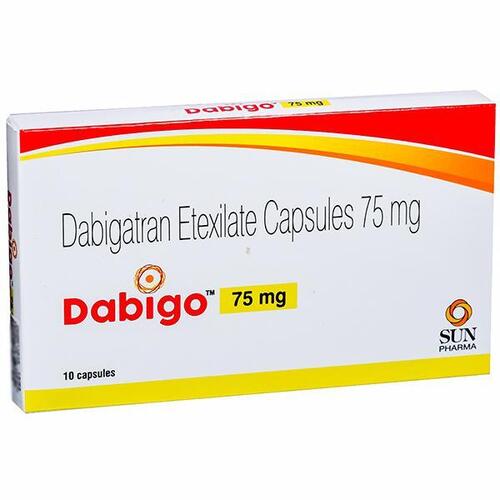 Dabigo (Dabigatran Etexilate) 75Mg Capsules General Medicines