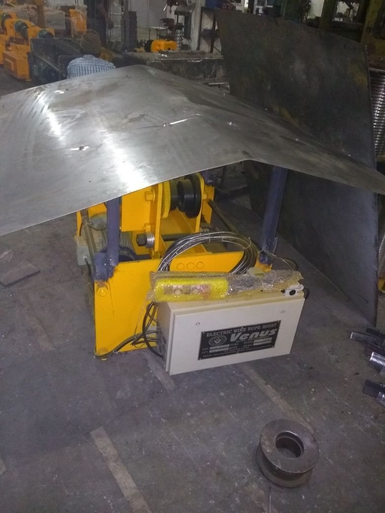 Electric Wire Rope Hoist - Color: Golden Yellow Or Handpicked Color