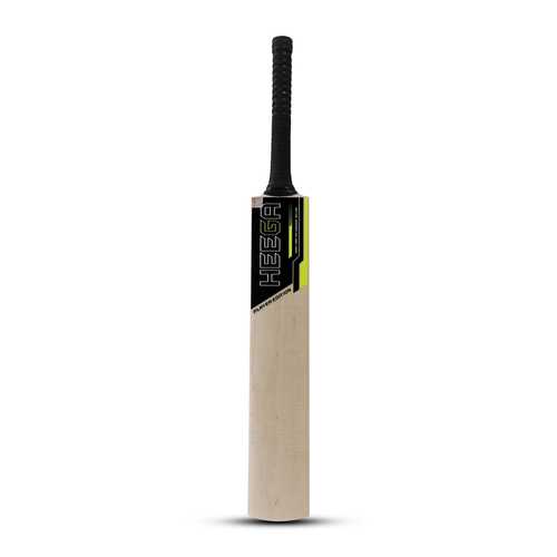 Heega Players Edition - Grade 2 Kashmir Willow, 870-1270g Weight Range | Pre-Knocked 8000 Times, Curved Bow Design, Semi-Oval Toe, Includes Bat Cover
