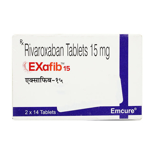 Exafib (Rivaroxaban) 15Mg Tablets General Medicines