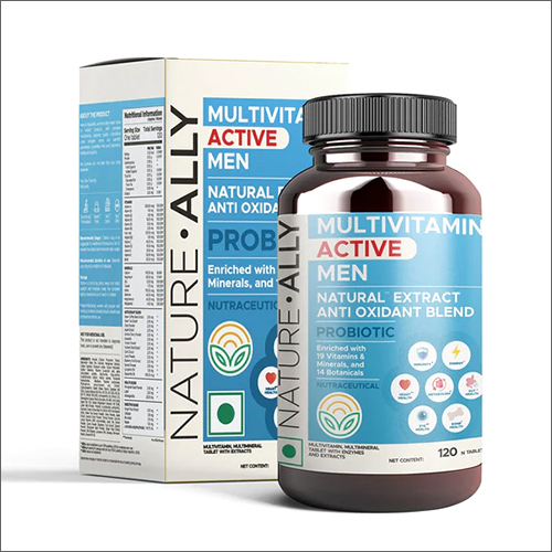 Multivitamin Active For Men - High Quality Tablet | Supports Cardiac Health, Improves Blood Pressure, No Side Effects
