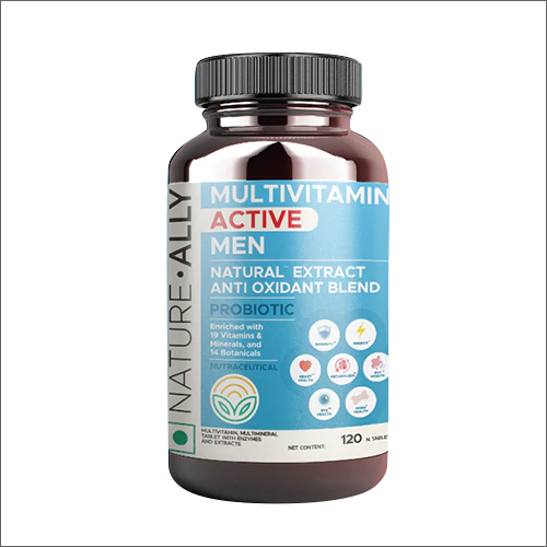 Multivitamin Active For Men - High Quality Tablet | Supports Cardiac Health, Improves Blood Pressure, No Side Effects