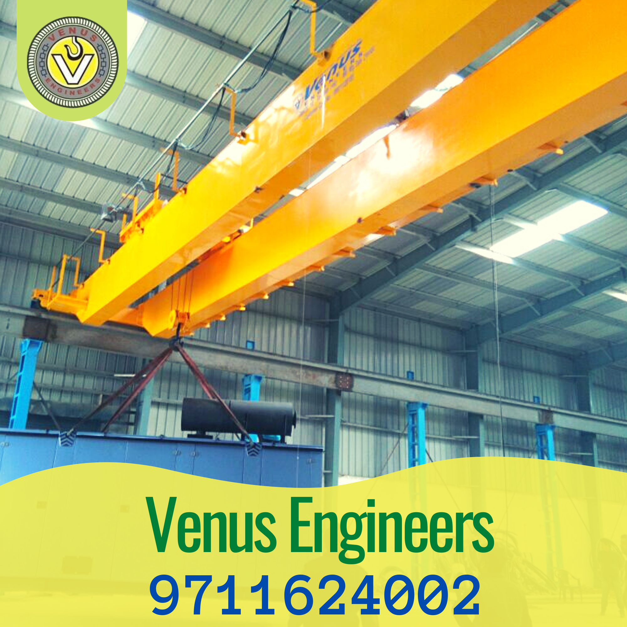Circular Crane - Color: Golden Yellow