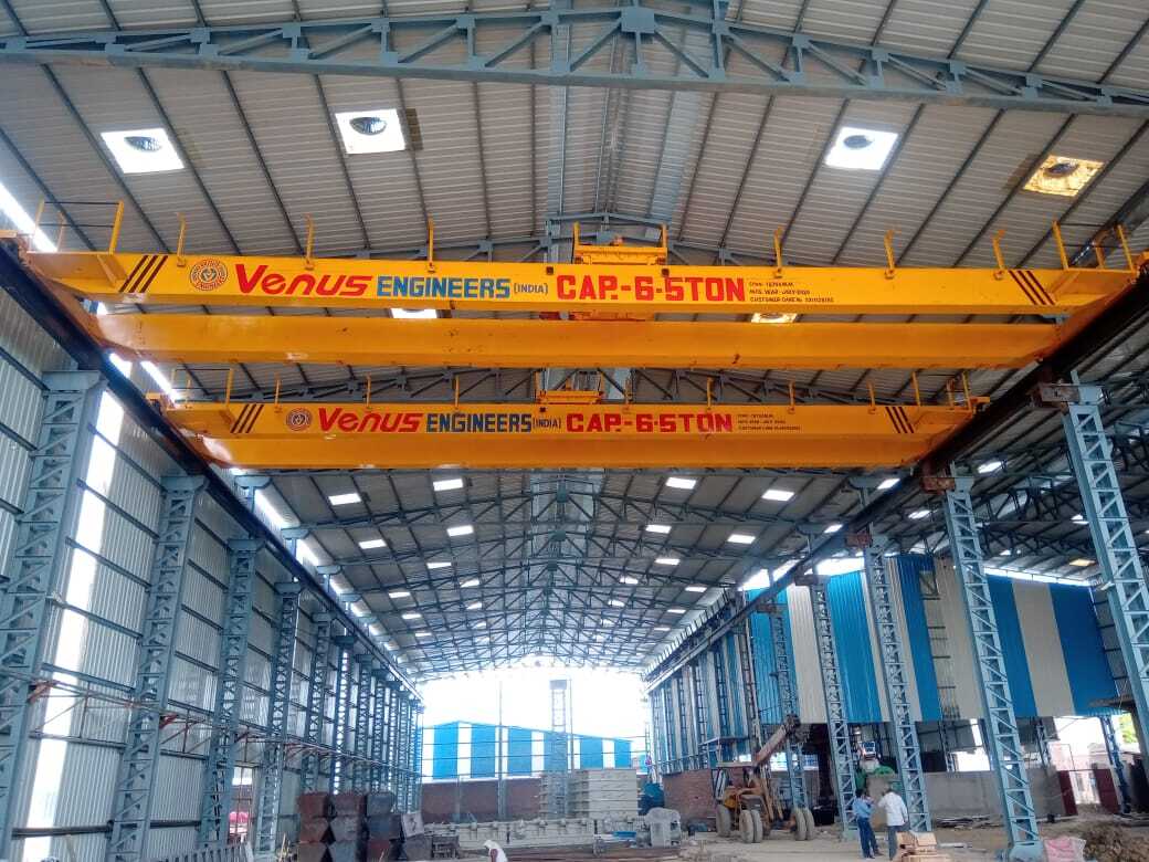 Double Beam Eot Crane - Heavy-duty Steel Structure , Superior Load Capacity And Precision Control