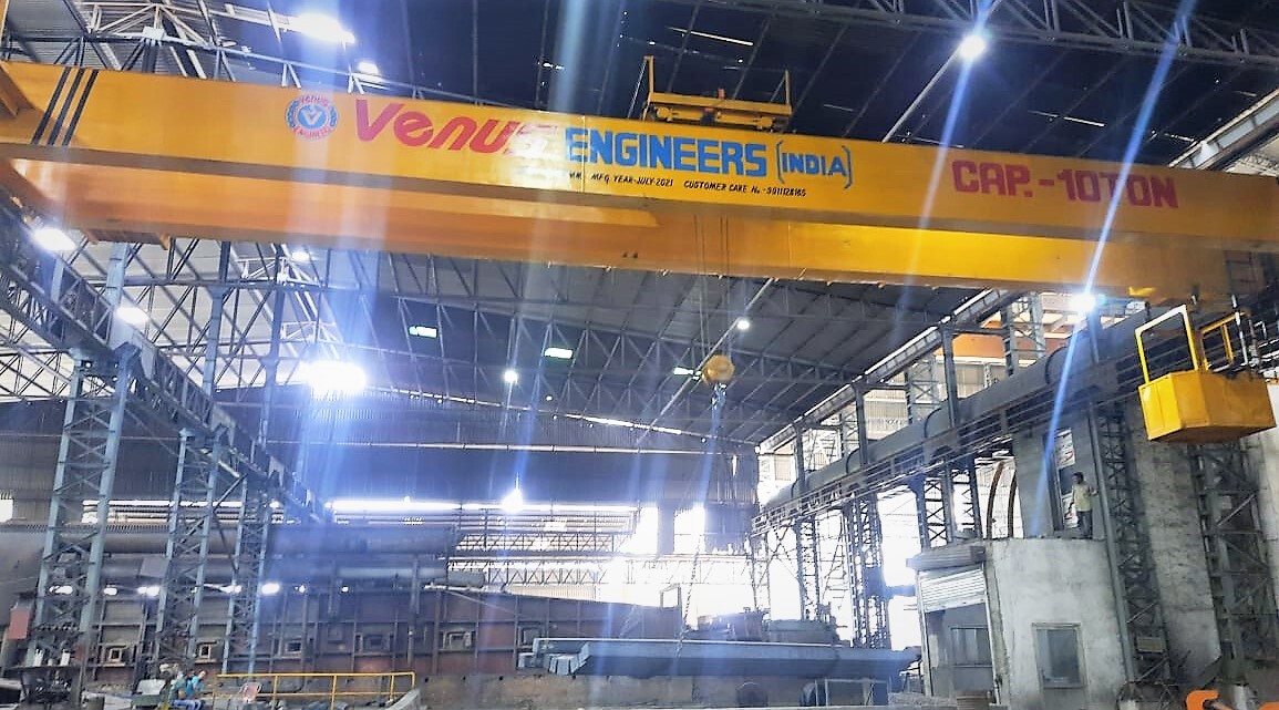 Double Beam Eot Crane - Heavy-duty Steel Structure , Superior Load Capacity And Precision Control