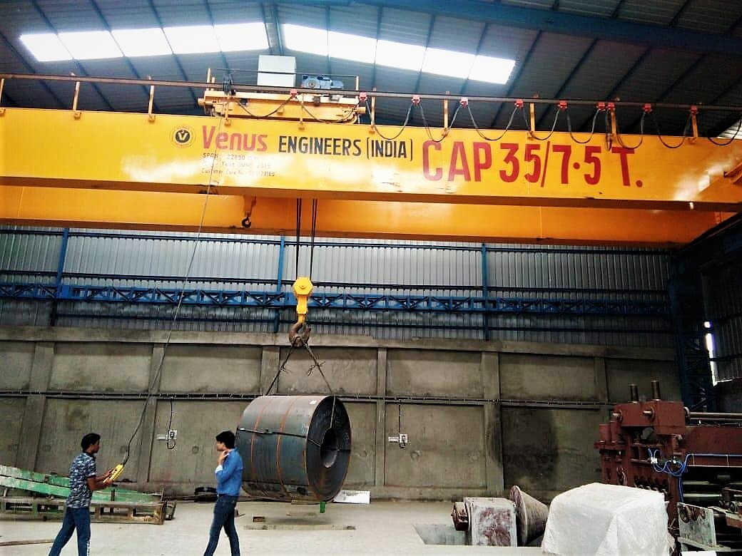 Double Beam Eot Crane - Heavy-duty Steel Structure , Superior Load Capacity And Precision Control