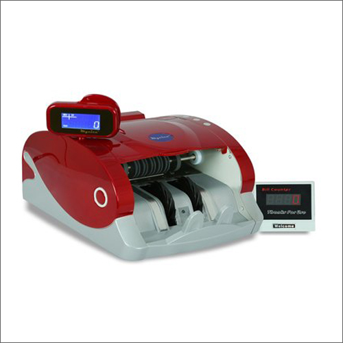 Mycica My Loose Note Counting Machine - Color: Red-white