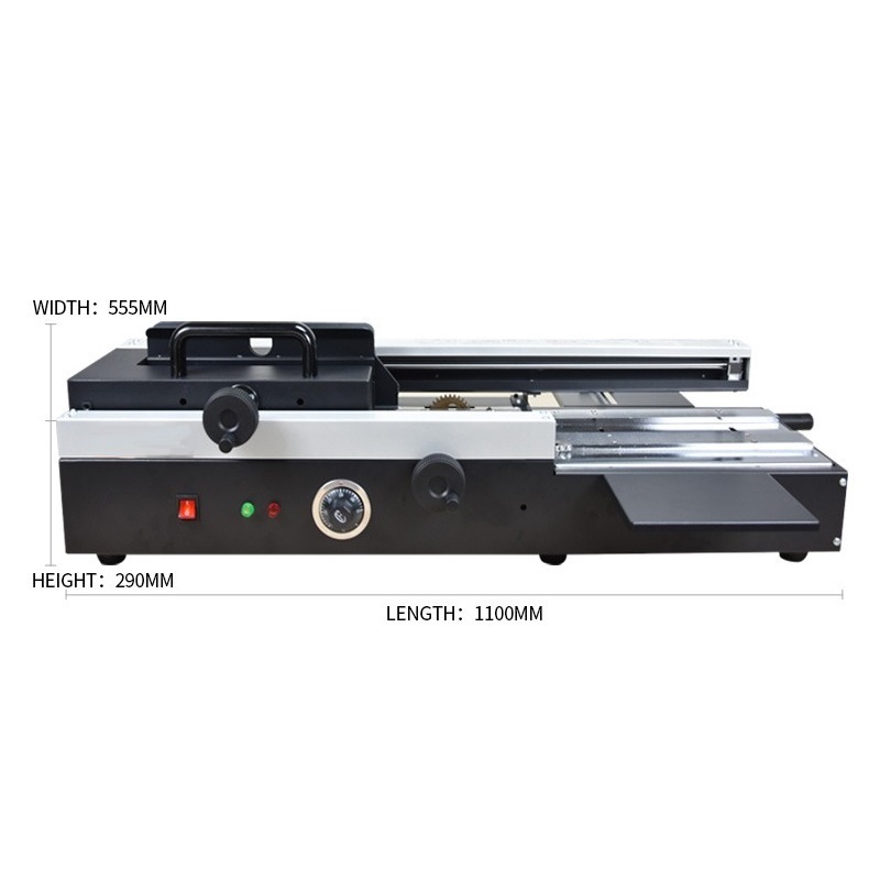 Desktop Glue Binding Machine (A4) | Binding Length (320mm) - Automatic Grade: Semi-automatic