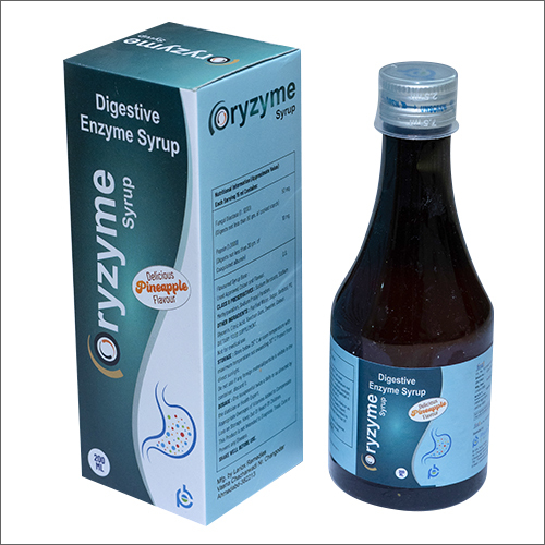 Digestive Enzyme Syrup - 200ml Liquid Formulation | Recommended Dosage Guidance, General Medicine for Human Use, Store in Dry Place