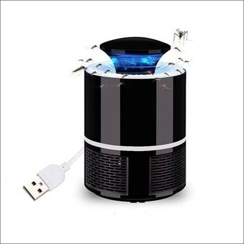 Mosquito Killer - Plastic, Round Shape, Black Color | Durable, Environmentally Safe, Portable Electric Pest Control