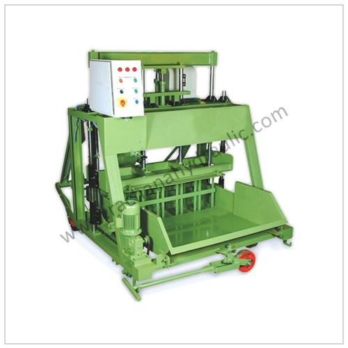 Hollow Block Making Machine Rbm 108 - Mild Steel, 12x6x8 Inch Block Size, 2000 Blocks/shift, 40 Ltr Oil Tank | Hydraulic Pressure, Automatic Operation