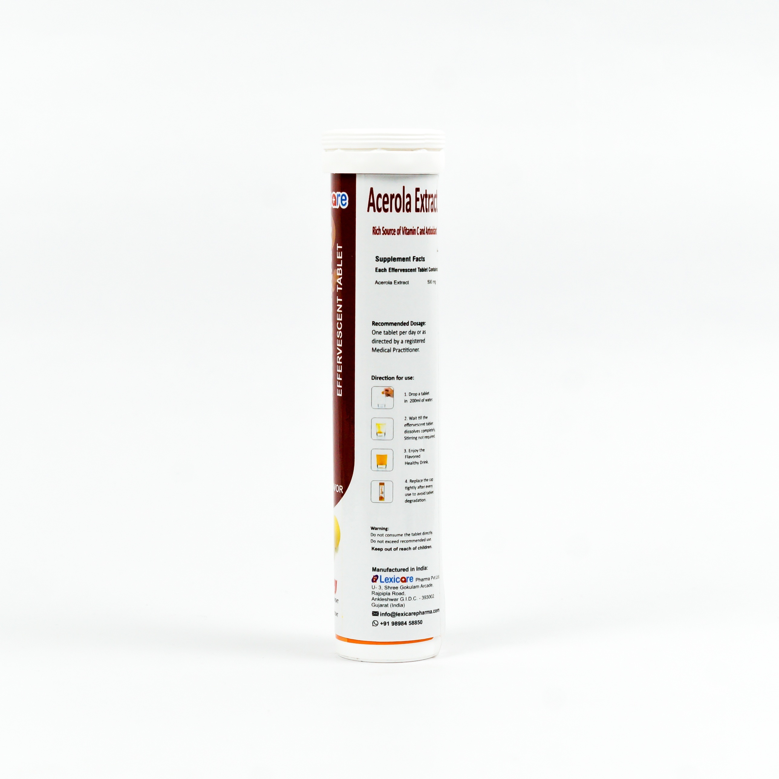 Acerola Extract Effervescent Tablet