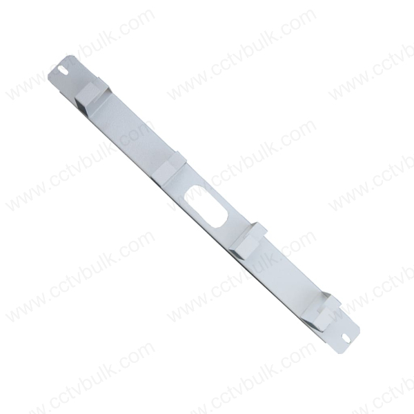 Rack Manager Pvc - Heavy Duty Carbon Steel Black Matte Finish, 3 Long Span Capsule Slots For Easy Cable Management | Weather Proof, 1 Year Warranty