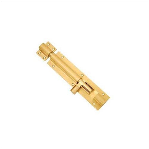 Brass Tower Bolt - Durable Brass Material, Polished Golden Finish | Ideal for Door Fastening