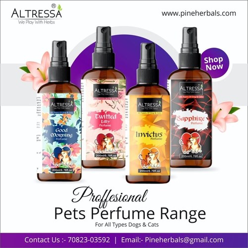 डॉग डियो/परफ्यूम एप्लीकेशन: छोटे जानवर