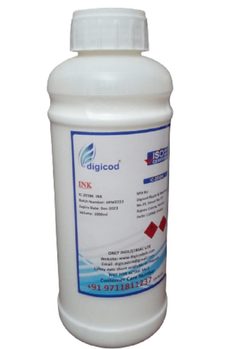 हिताची प्रिंटर के लिए प्लास्टिक व्हाइट इंक 1000Ml