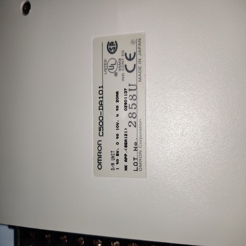 Omron C500-da101 Analog Output Unit Module