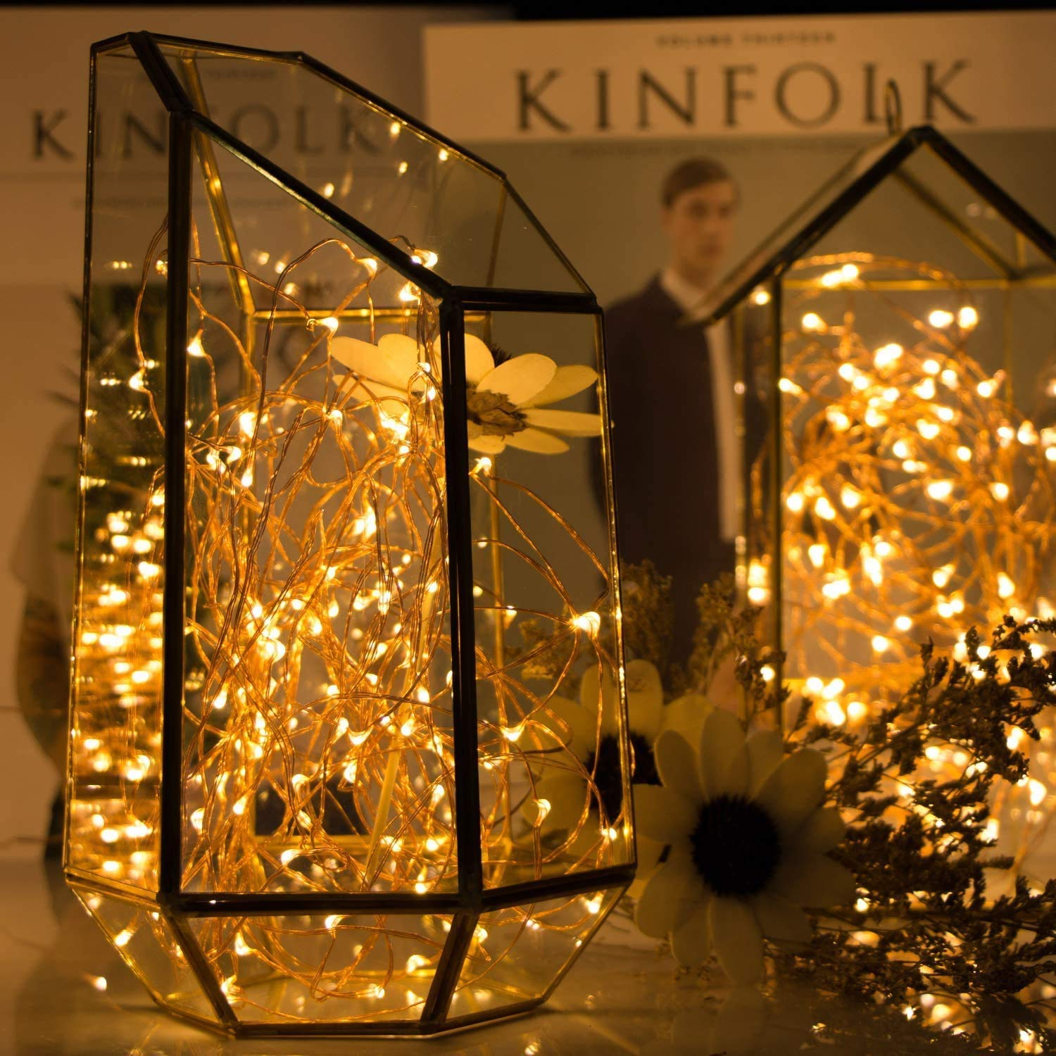 5 Mtr Copper String Usb Operated Portable Decorative Fairy Light - Warm White | Indoor & Outdoor Use, Easy To Install, Lightweight, Customizable