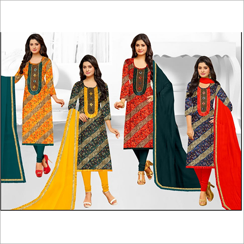 Indian Ladies Pure Cotton Salwar Suit