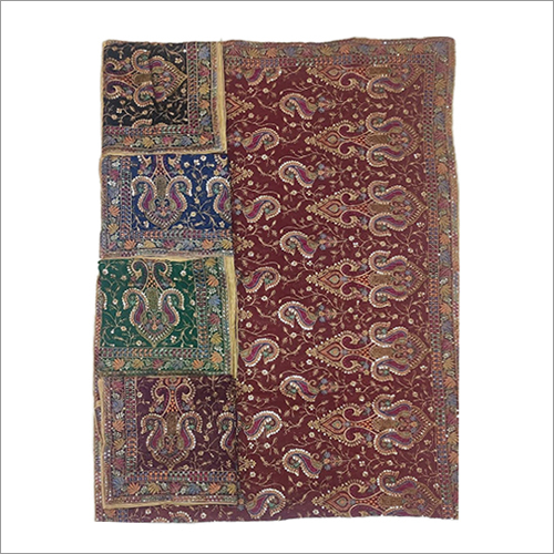 Designer Dupatta - Embroidered Cotton Blend, All Season Casual Wear in Vibrant Colors and Unique Patterns