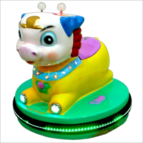 Metal Battery Operated - Cute Animal Ride Cow