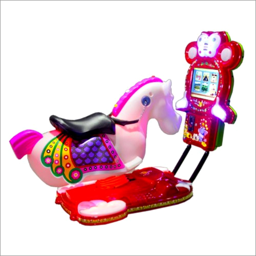 Metal 17 Inch 3D Video Horse - Kiddy Ride