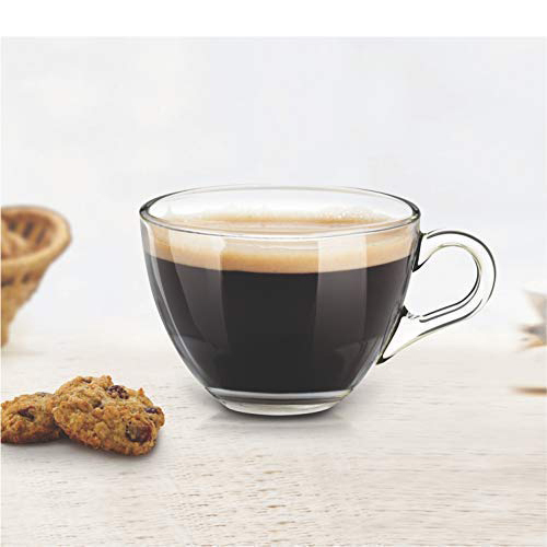 Transparent 210ml Big Tea Cup Yu 6pcs