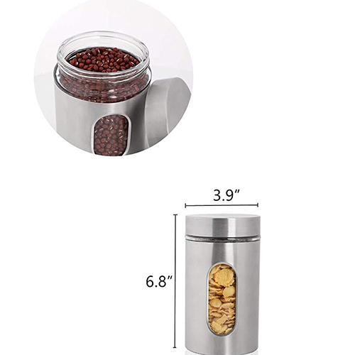 600ml Canister 3pcs Set