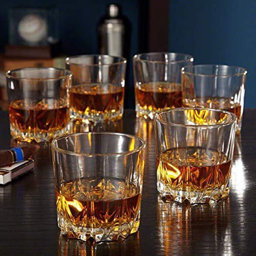 290ml Carrot Whiskey Glass 6pcs Capacity: 290 Milliliter (Ml)
