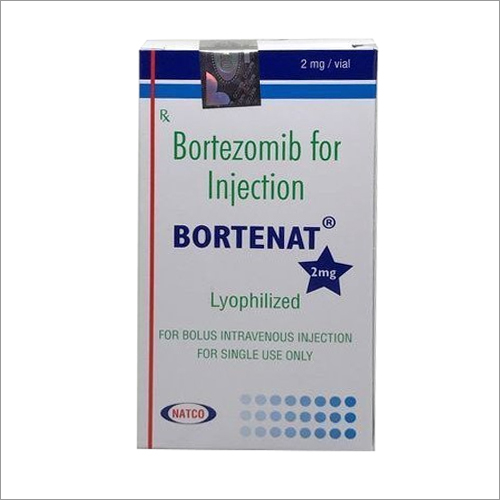 MG Bortezomib For Injection - 2 MG, 1 Vial | Effective Cancer Treatment, Safe Injection, Slows Cancer Cell Growth, Designed for Multiple Myeloma and Mantle-Cell Lymphoma