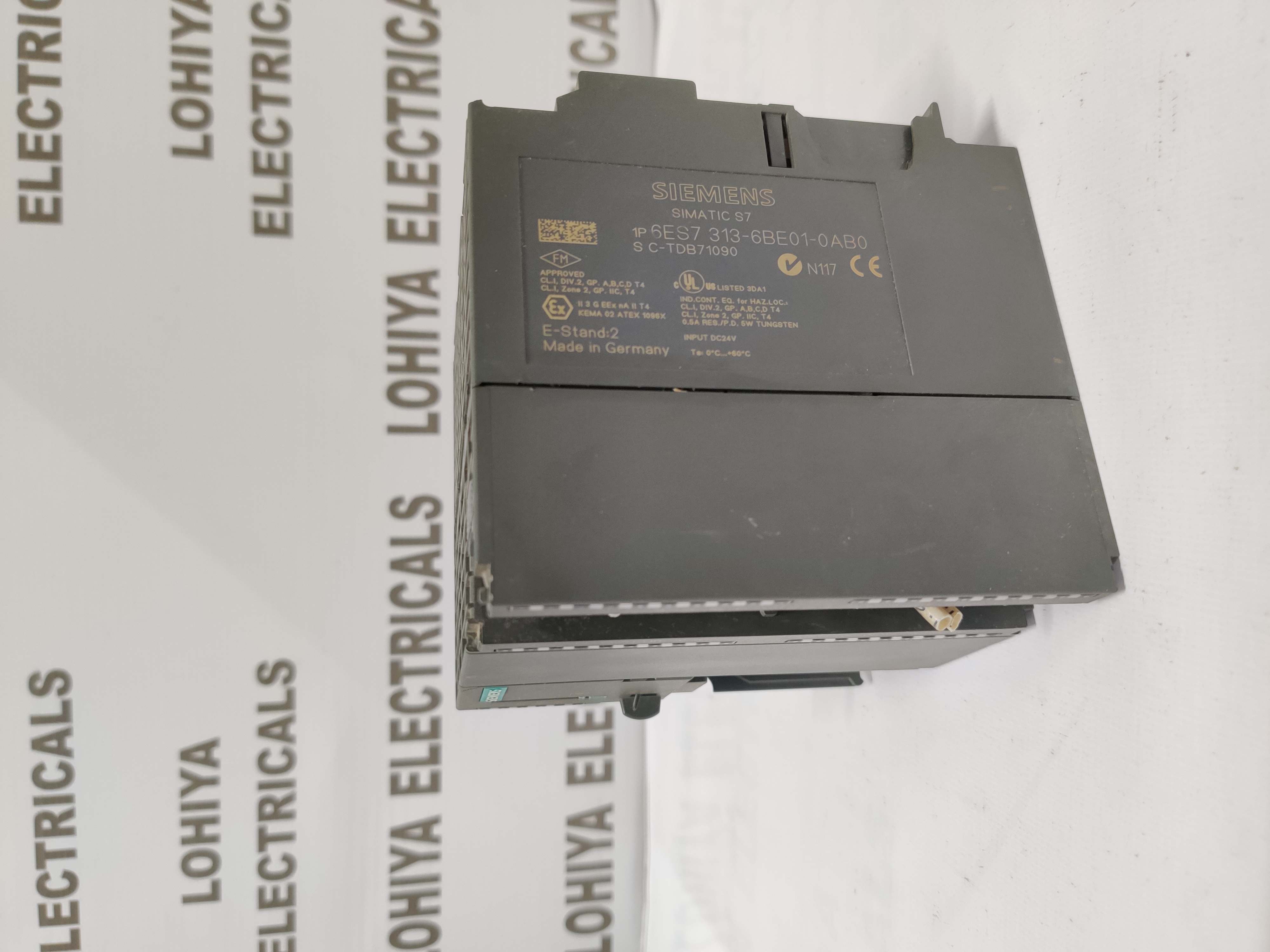 Cpu Module Siemens 6es7313-6be01-0ab0 Simatic S7-300 Cpu313c-2 Ptp Mpi/ptp 32kb Memory