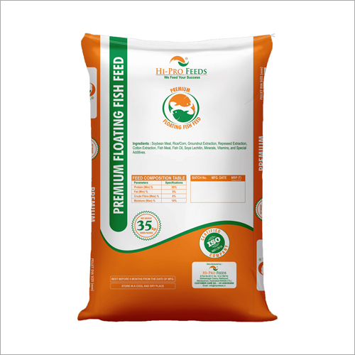 35 Kg Grower Floating Fish Feed - Feature: High Quality