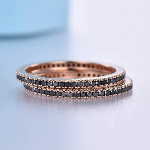 0.60 Ct Round Diamond Wedding Engagement Band Ring Good