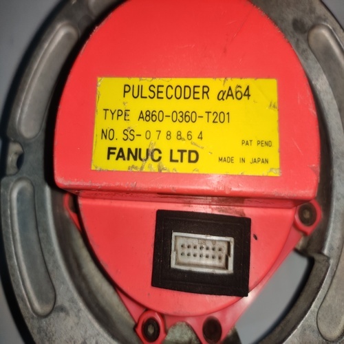 Fanuc A860-0360-t201 Servo Motor Pulsecoder Alpha A64 Encoder